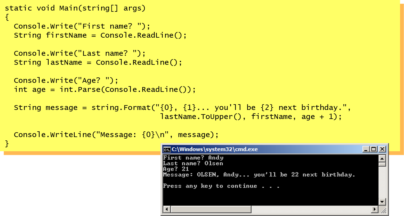 2. Core C# Features – TalkIT – Courses created by experts